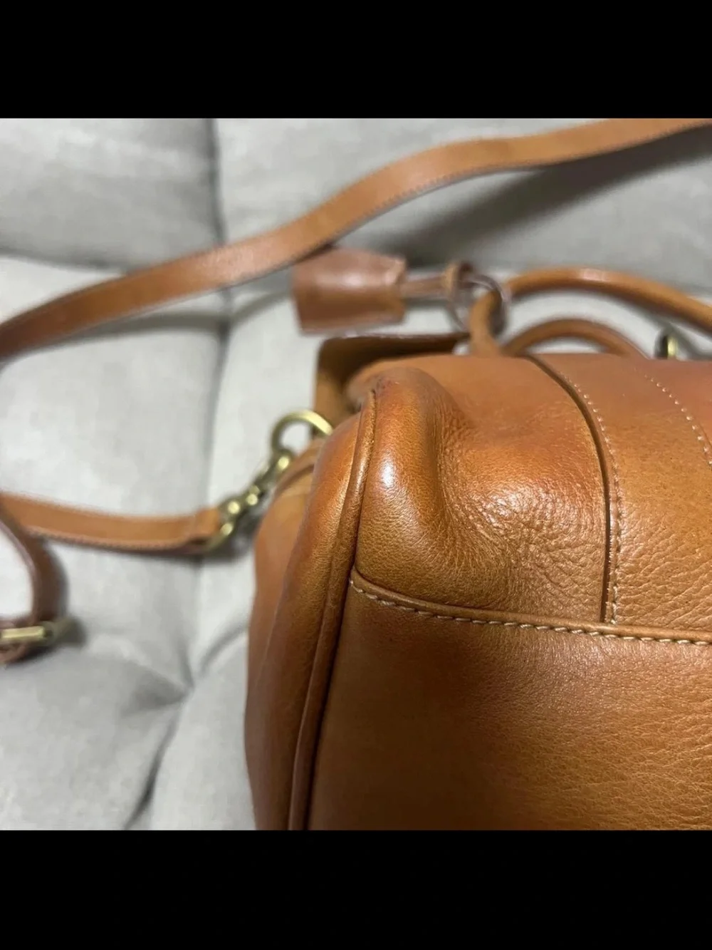Mulberry structured satchel